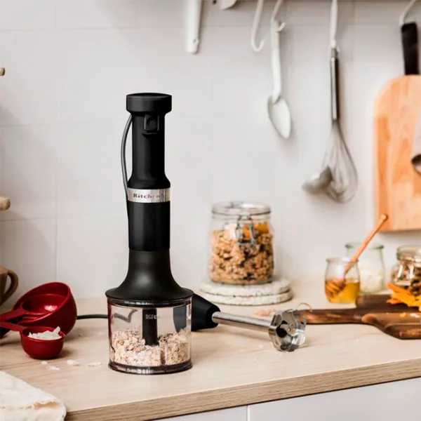 Blender de mână KitchenAid 5KHBV83EBM 180 W / Black photo 3