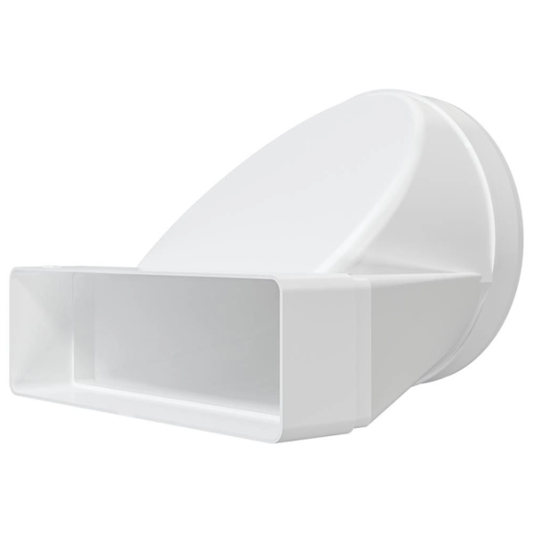 Conector de aeroduct ERA 620СП16КП  Plastic / White photo 1 Conector de aeroduct ERA 620СП16КП  Plastic / White photo 1