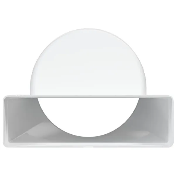 Conector de aeroduct ERA 620СП16КП  Plastic / White photo 2 Conector de aeroduct ERA 620СП16КП  Plastic / White photo 2
