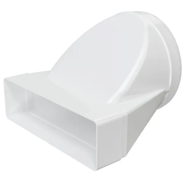 Conector de aeroduct ERA 620СП16КП  Plastic / White photo 3 Conector de aeroduct ERA 620СП16КП  Plastic / White photo 3