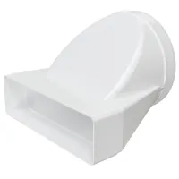 Conector de aeroduct ERA 620СП16КП Plastic / White photo 3