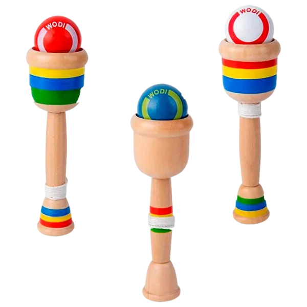 Игрушка антистресс Kendama 232-160 Разноцветный / 3+ photo 1 Игрушка антистресс Kendama 232-160 Разноцветный / 3+ photo 1