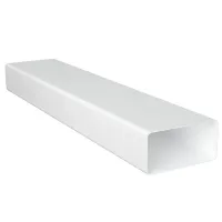 Вентиляционный канал Awenta KP55-15  Пластик / Белый