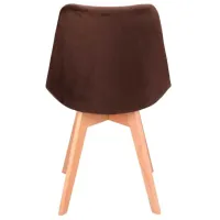 Scaun de bucătărie AG Bari Stofă/ Brown photo 4