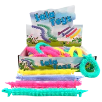 Игрушка антистресс Lala Toys Гусеница и динозавр Разноцветный / 3+