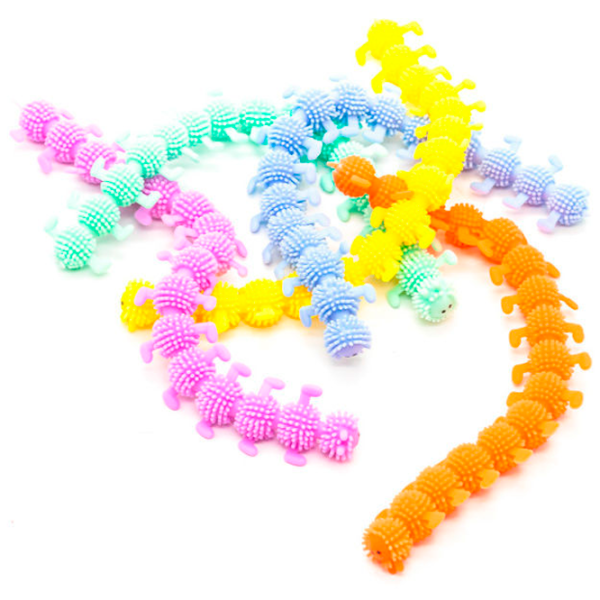 Игрушка антистресс Lala Toys Гусеница и динозавр Разноцветный / 3+ photo 2