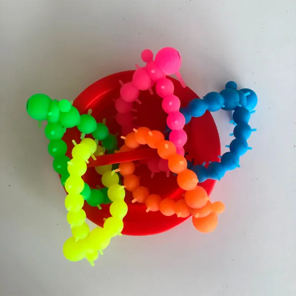 Игрушка антистресс Lala Toys Гусеница и динозавр Разноцветный / 3+ photo 6
