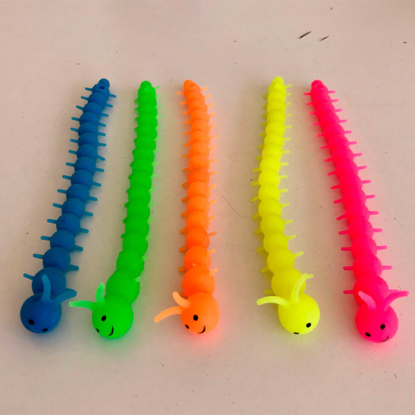 Игрушка антистресс Lala Toys Гусеница и динозавр Разноцветный / 3+ photo 7