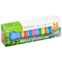 Игрушка антистресс New World Rainbow Caterpillar Разноцветный / 3+