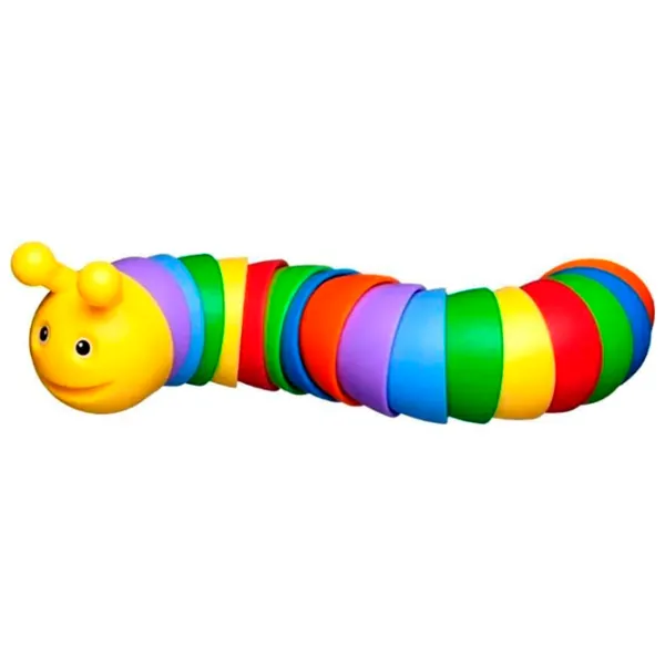 Игрушка антистресс New World Rainbow Caterpillar Разноцветный / 3+ photo 2