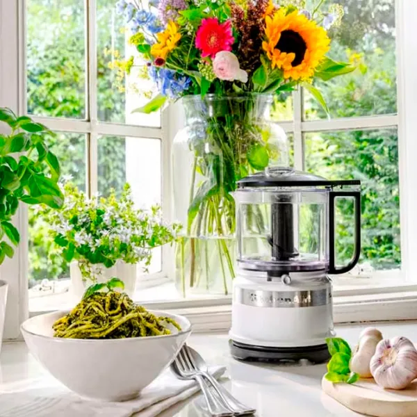 Robot de bucătărie KitchenAid 5KFC3516EWH 240 W / White photo 6