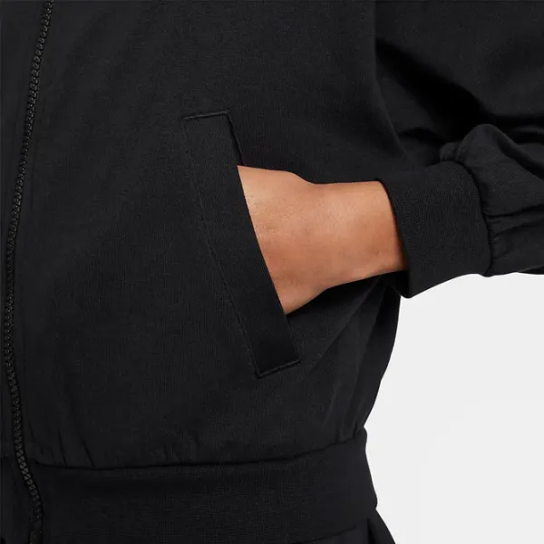 Ветровка для девочек Nike G Nsw Fz Hdy Jsy Lbr L / Черный photo 4 Ветровка для девочек Nike G Nsw Fz Hdy Jsy Lbr L / Черный photo 4