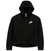 Ветровка для девочек Nike G Nsw Fz Hdy Jsy Lbr M / Черный