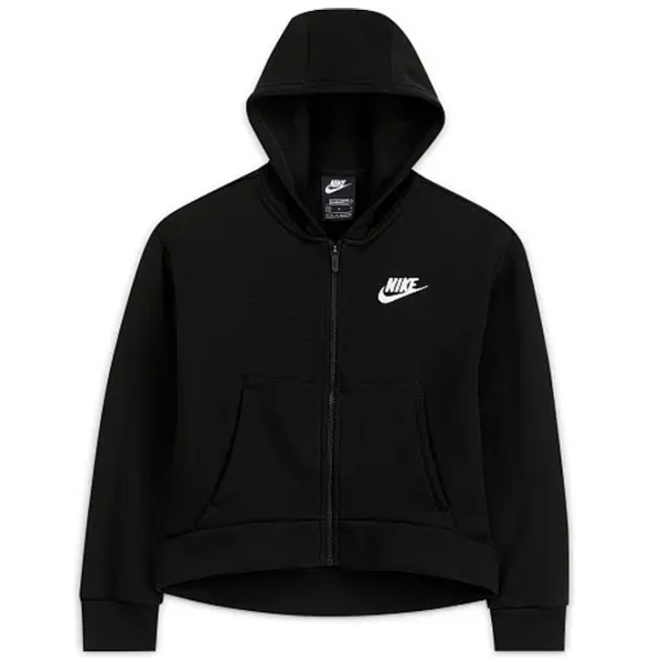 Jachetă pentru fete Nike G Nsw Fz Hdy Jsy Lbr S / Black photo 1 Jachetă pentru fete Nike G Nsw Fz Hdy Jsy Lbr S / Black photo 1
