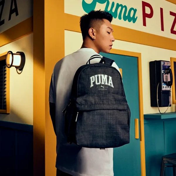 Рюкзак Puma Squad Backpack  / White Тёмно-серый /  photo 5