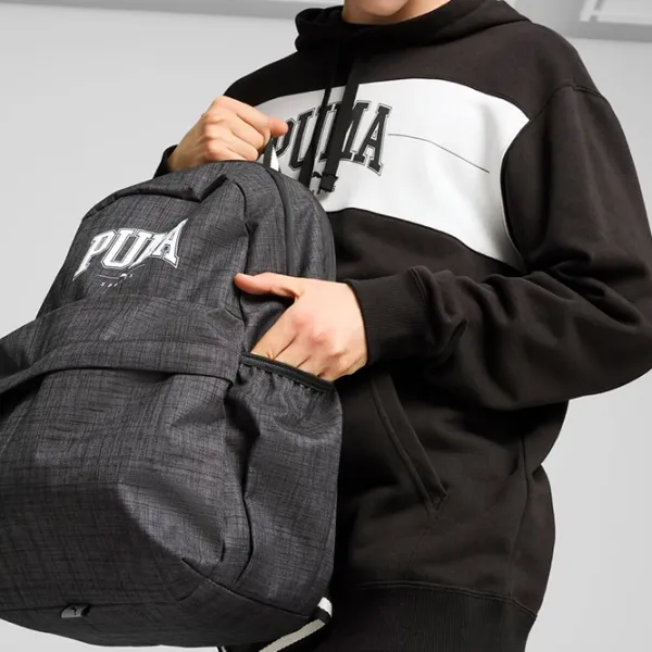 Рюкзак Puma Squad Backpack  / White Тёмно-серый /  photo 6
