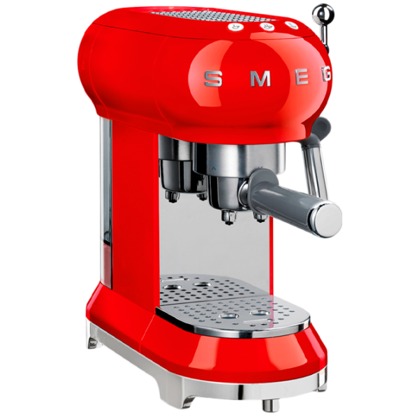 Кофемашина Smeg ECF01RDEU  / 1 л / Красный photo 1