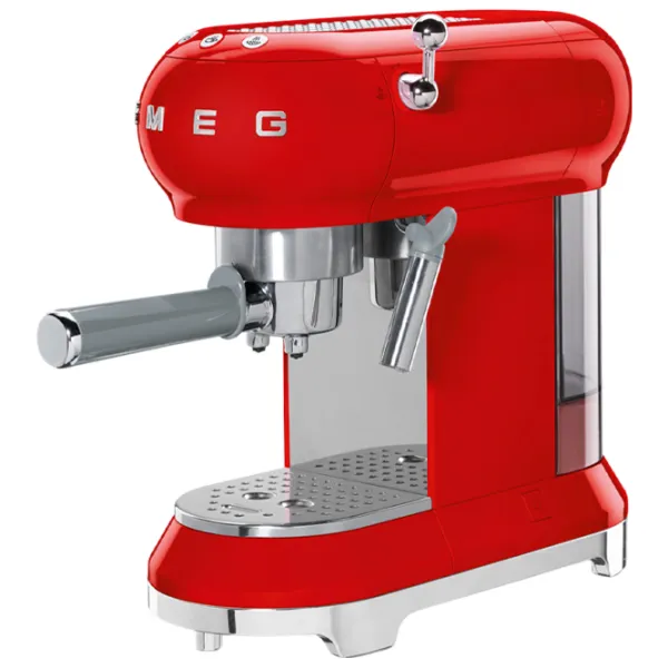 Кофемашина Smeg ECF01RDEU  / 1 л / Красный photo 4
