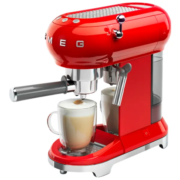 Кофемашина Smeg ECF01RDEU  / 1 л / Красный photo 5