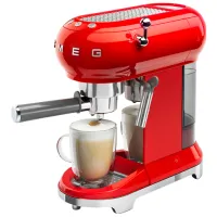 Aparat de cafea Smeg ECF01RDEU / 1 l / Red photo 5