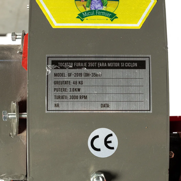 Измельчитель комбикорма Micul Fermier GF-2019  200 кг/ч / 3000 Вт / 3000 об/мин photo 4