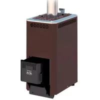 Печь для бани Теплодар КУЗБАСС-14 ТК Закрытый / / 9 - 14 м³