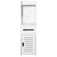 Dulap penal Leobert 15206-1 Pe podea / DSP / White