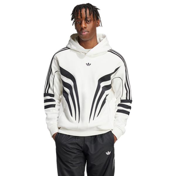 Hanorac pentru bărbați Adidas Q3 Atlanta Hooded Sweatshirt  Drept / White photo 3