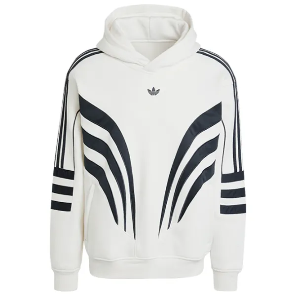 Hanorac pentru bărbați Adidas Q3 Atlanta Hooded Sweatshirt  Drept / White photo 1