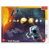 Puzzle Trefl Solar System 4+/ Numărul de piese: 25