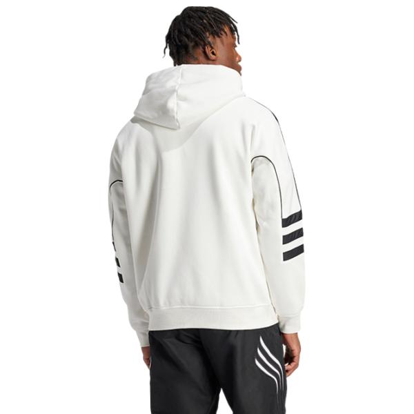 Hanorac pentru bărbați Adidas Q3 Atlanta Hooded Sweatshirt  Drept / White photo 2