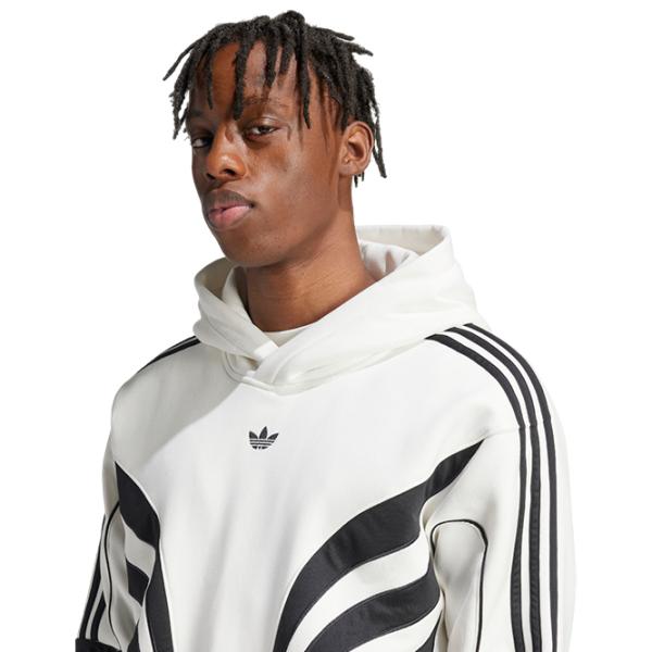 Hanorac pentru bărbați Adidas Q3 Atlanta Hooded Sweatshirt  Drept / White photo 4