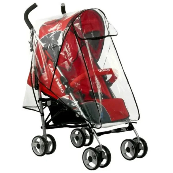 Husă de ploaie Caretero 106188 PVC / Transparent photo 1