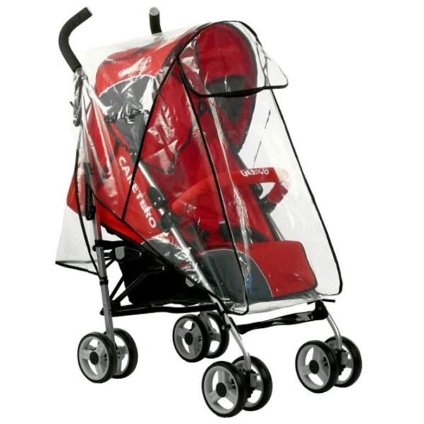 Husă de ploaie Caretero 106188 PVC / Transparent photo 1