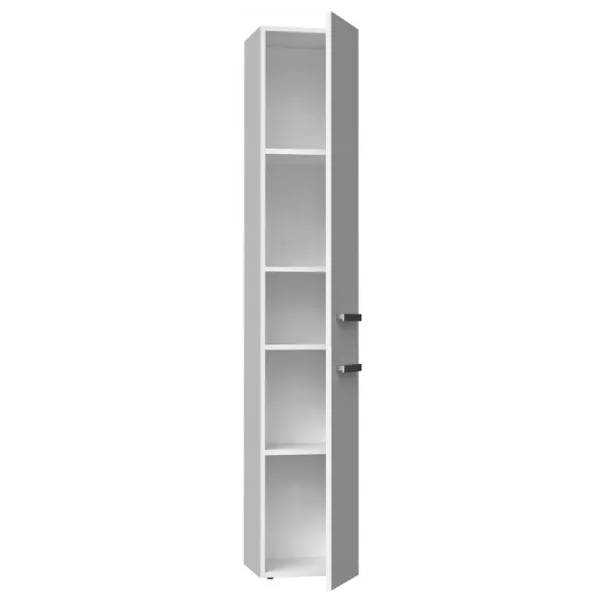 Шкаф пенал TopEshop Nel II Напольная / ЛДСП / Белый photo 2 Шкаф пенал TopEshop Nel II Напольная / ЛДСП / Белый photo 2