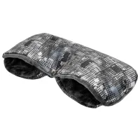 Рукавицы для коляски Sensillo Dots  Полиэстер / Серый