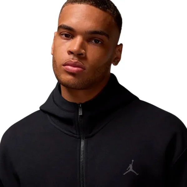 Hanorac pentru bărbați Nike M Jordan Sport Hoop Fleece Dri-FIT Full-Zip  Drept / Black photo 3