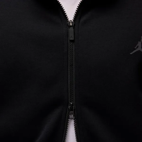 Hanorac pentru bărbați Nike M Jordan Sport Hoop Fleece Dri-FIT Full-Zip  Drept / Black photo 4