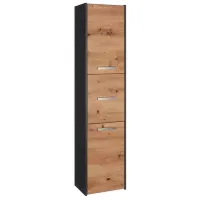 Dulap penal TopEshop S43 Pe podea / PAL / Anthracite - Artisan oak