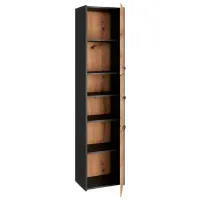 Dulap penal TopEshop S43 Pe podea / PAL / Anthracite - Artisan oak photo 2