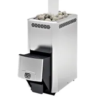 Печь для бани Теплодар САХАРА-24 ЛНЗП Закрытый / / 14 - 24 м³