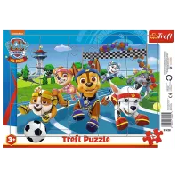 Puzzle Trefl Obliging dogs 3+/ Numărul de piese: 15
