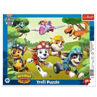Puzzle Trefl Amazing dog tricks 4+/ Numărul de piese: 25