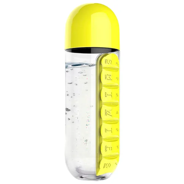 Sticlă pentru apă Pill & Vitamin 188-1 Transparent photo 2