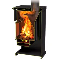 Sobă Teplodar ОВ-120 Închis / 1200 W / 120 m³ photo 2