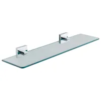Полка для ванной Volle CUADRO Стекло / Прозрачный