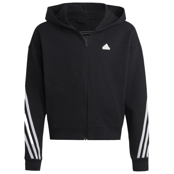 Ветровка для девочек Adidas G Future Icons 3-Stripes Full-Zip 152 / Черный photo 1 Ветровка для девочек Adidas G Future Icons 3-Stripes Full-Zip 152 / Черный photo 1