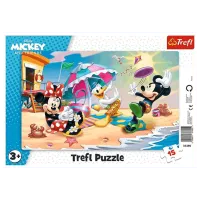 Puzzle Trefl Play on the beach 3+/ Количество деталей: 15