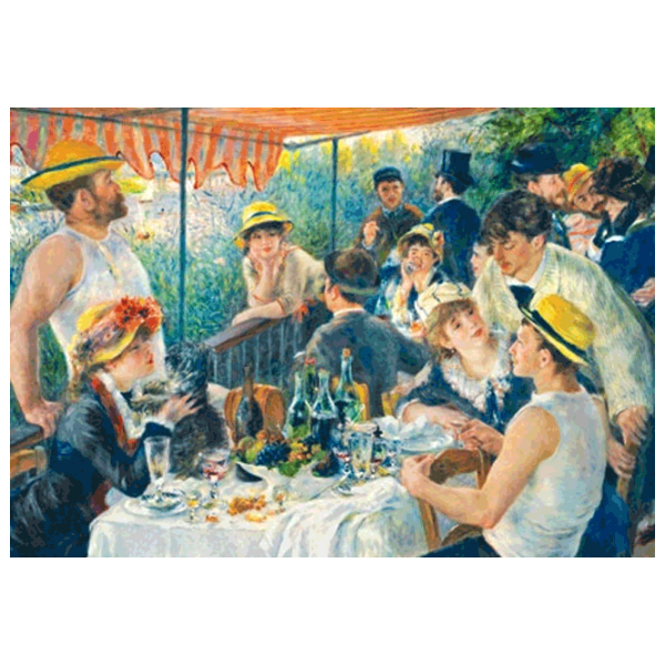 Puzzle Trefl Luncheon of the Boating Party 12+/ Numărul de piese: 1000 photo 1 Puzzle Trefl Luncheon of the Boating Party 12+/ Numărul de piese: 1000 photo 1