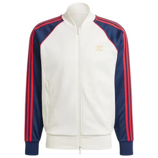 Jachetă sport pentru bărbați Adidas Superstar Track Jacket XL / White photo 1